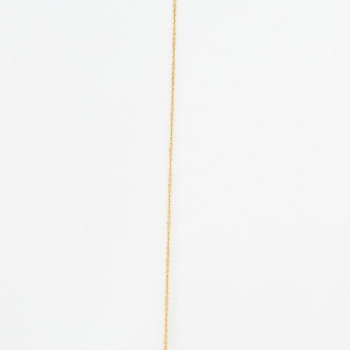 Collier Collier or jaune serti d’une barrette de diamants naturels 58 Facettes