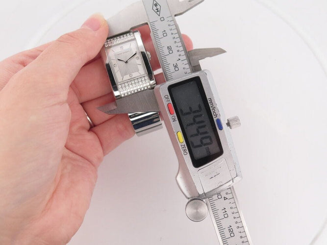 Montre vintage montre BOUCHERON reflet icare 34 mm quartz classique acier diamant 58 Facettes 268397