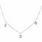Collier Messika Collier Trio My twin Or blanc Diamant 58 Facettes 4914822RV