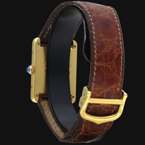 Montre Cartier Montre Tank Vermeil 58 Facettes MT42220