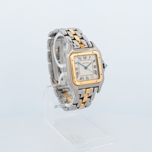 Bracelet CARTIER - Panthère Ivory roman dial - Medium 58 Facettes