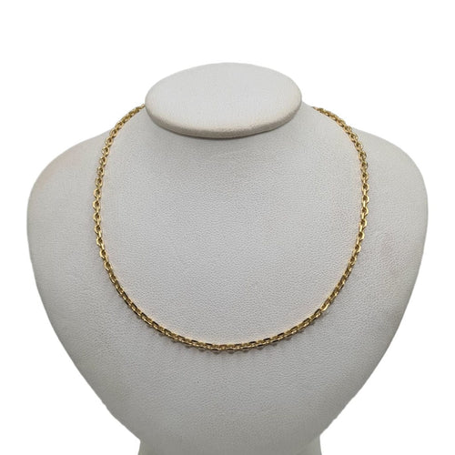 Collier Chaine ou jaune 18 carats 58 Facettes