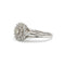 Bague 54 Bague - Or blanc et diamants 58 Facettes 1056