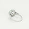 Bague 51 Bague Solitaire en or blanc et aigue-marine 58 Facettes ALB1856