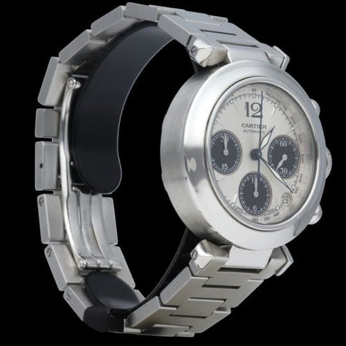 Montre Cartier Montre Pasha Chronograph 58 Facettes MT42311