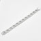 Collier Bracelet chaîne en pavage de diamants 58 Facettes 3665
