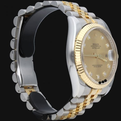 Montre Rolex Montre Date Just 36 58 Facettes MT42529