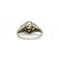 Bague 42.5 Bague - Or blanc et diamants 58 Facettes 1142