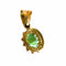 Pendentif Pendentif au design néoclassique contemporain avec émeraude 58 Facettes Q376B(127)