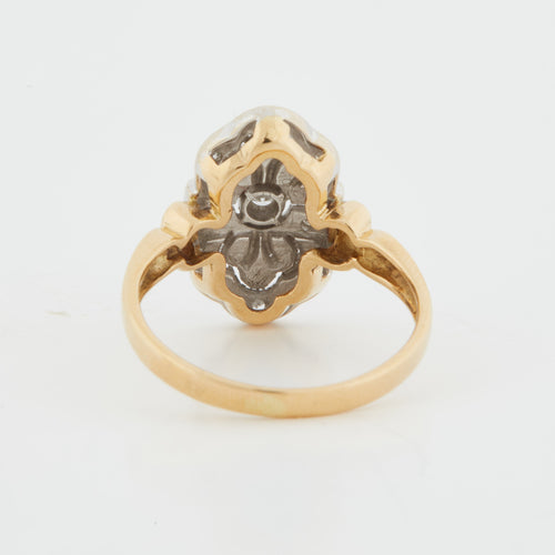 Bague 53 Bague Deux Ors - Diamants 58 Facettes RÉF 11011/19