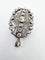Broche Broche en or blanc sertie de diamants taille ancienne 58 Facettes