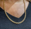 Collier Collier femme or jaune longueur 60 cm 58 Facettes
