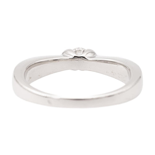 Bague 53 Balmain Bague Solitaire  Or blanc Diamant 58 Facettes 1950052CN