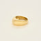 Bague 57 Bague jonc en or jaune 58 Facettes CAN1331X4