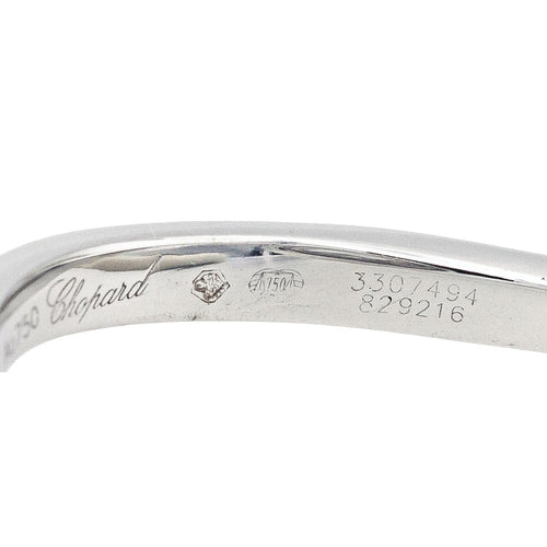 Bague 55 Chopard Bague Happy diamonds Or blanc Diamant 58 Facettes 4152529RV