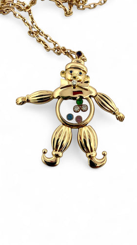 Collier Collier Chopard Happy clown or jaune 58 Facettes