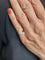Bague Bague fleur diamants 58 Facettes 087781