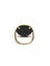 Bague 59 Ginette NY - Bague en or rose 18 carats et onyx 58 Facettes