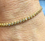 Bracelet Bracelet Tennis or jaune et diamants 58 Facettes