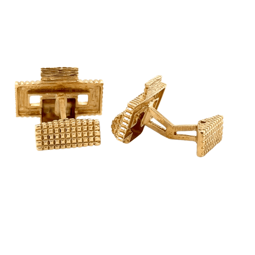 Boutons de manchette Boutons de manchette en or jaune 58 Facettes 681/19