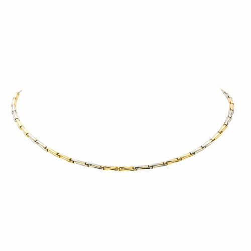 Collier Collier Maille Or jaune, Or blanc 58 Facettes 578112CD