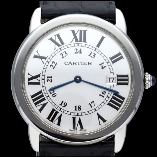 Montre Cartier Montre Ronde Solo De Cartier 58 Facettes MT40108