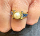 Bague 50 Bague Korloff or jaune perle et diamants 58 Facettes