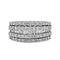 Bague 53 Bague Or blanc Diamant 58 Facettes 3858359RV