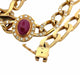 Collier Collier Cartier vintage en or jaune diamants et rubis 58 Facettes