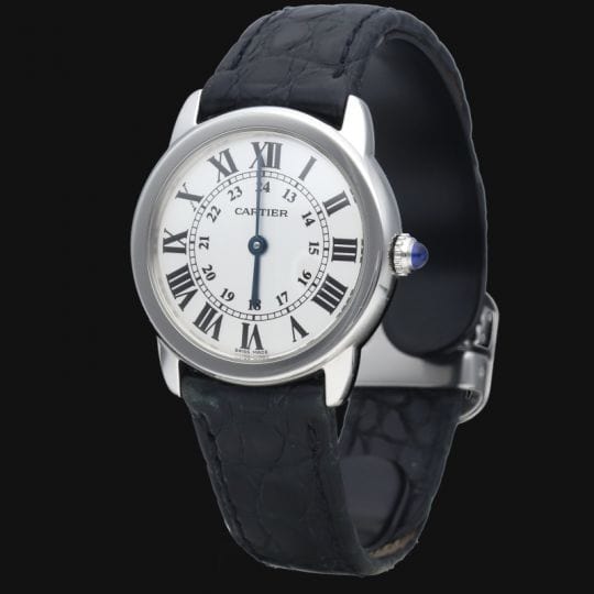 Montre Cartier Montre Ronde Solo 58 Facettes MT40105