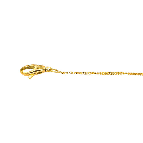 Gucci Collier Pendentif Ouroboros Or jaune Emeraude