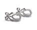 Boucles d'oreilles Boucles d'oreilles en platine avec diamants 58 Facettes