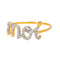 Bague 51 Mauboussin Bague  Moi Or jaune, Or blanc Diamant 58 Facettes 4171510CN