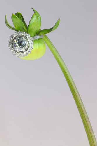 Bague 54 Liens éternels : la bague décorative en diamant des années 1920 58 Facettes 19157-0036