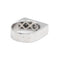 Bague 54 Bague Or blanc Diamant 58 Facettes 1908055CN