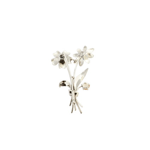 Broche Broche Bouquet ornée de diamants, saphir et saphirs de couleurs 58 Facettes