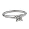 Bague 51 Cartier Bague Solitaire  Platine Diamant 58 Facettes 2595386CN