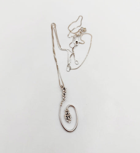 Collier Miluna - Collier vintage chaîne vénitienne en or blanc 18k et diamants 58 Facettes A03361