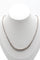 Collier Collier or blanc maille épis 58 Facettes 250079
