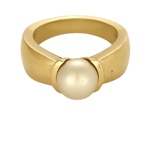 Bague Perle or jaune