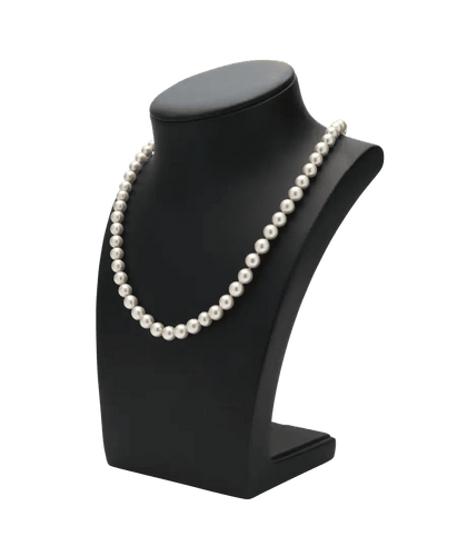 Collier Crèmes Or blanc 18K Perle Diamant