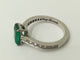 Bague Emeraude Diamants Or Blanc