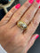 Bague 58 Bague or jaune et diamants 58 Facettes 469/18