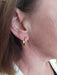 Boucles d'oreilles Créoles ovales 58 Facettes 084721