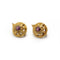 Boucles d'oreilles Boucles d'oreilles - Or jaune et grenats 58 Facettes 250172R