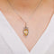 Pendentif Pendentif Ancien Citrine Diamants 58 Facettes