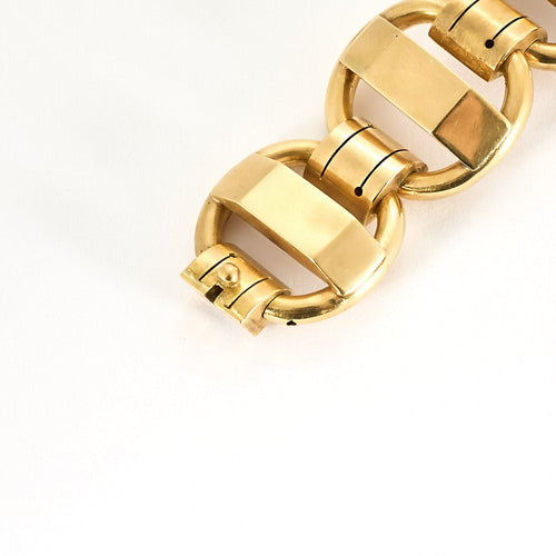 Bracelet Bracelet en or jaune 58 Facettes MAN1586