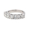 Bague 50 Bague Alliance Or blanc Diamant 58 Facettes 4086045CN