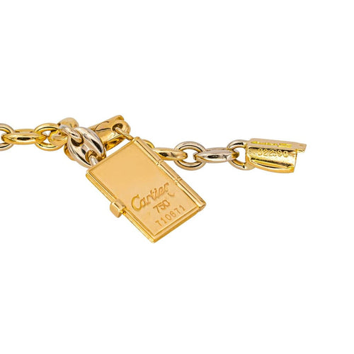 Bracelet Cartier Bracelet  Charms  Or jaune (Copy) 58 Facettes 4410627CN