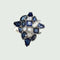 Bague SORTIJA DISEÑO ART DECO 58 Facettes DF23(881)
